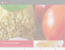 Tablet Screenshot of citypizza.ca